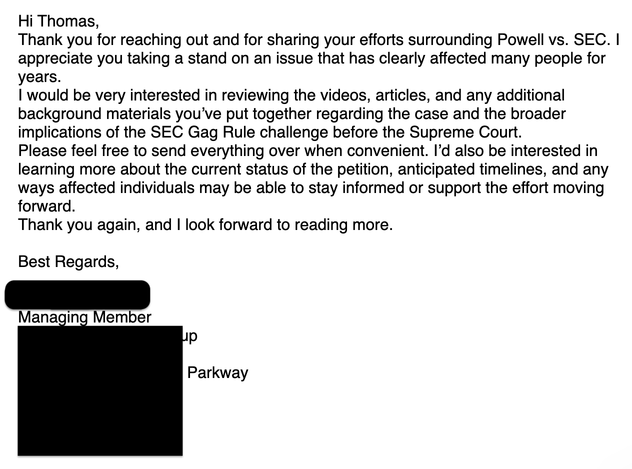 Email Screenshot